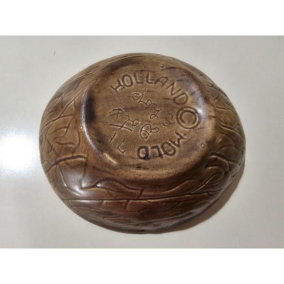 Holland Mold Squirrel Brown Nut Candy/Nut Dish - Picture 4 of 6